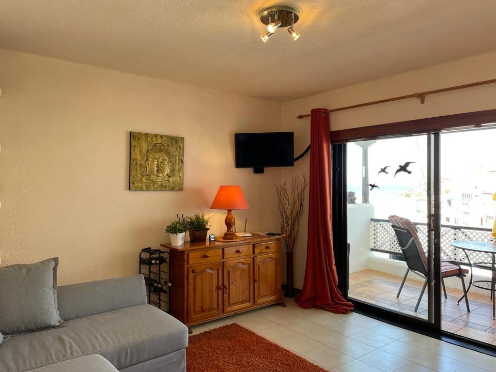 The White Dragos With Ocean View - Ac - Private Pool Apartment Tias Exterior photo